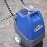 Easy to use upright carpet cleaning machine.
